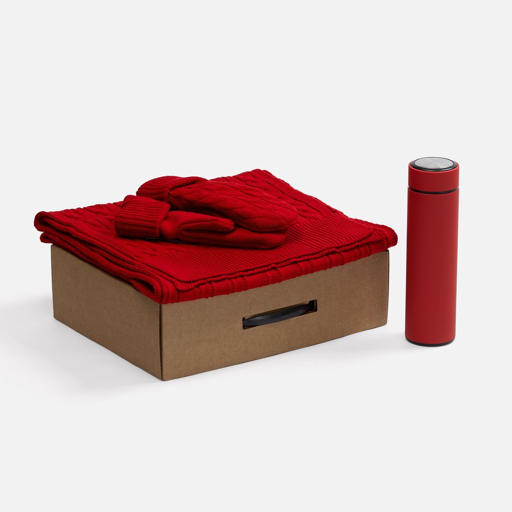 Набор Wintrish, красный с логотипом