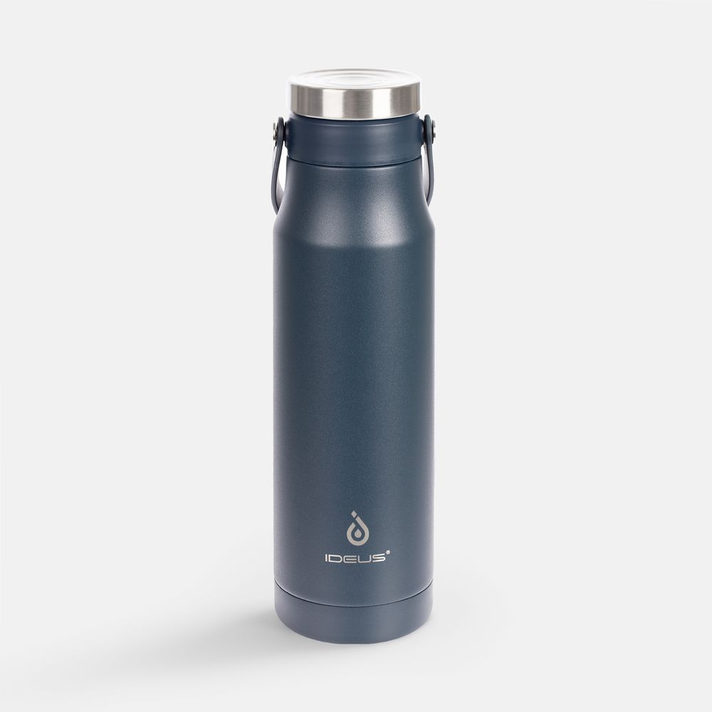 Термобутылка Tateyama, синяя с логотипом