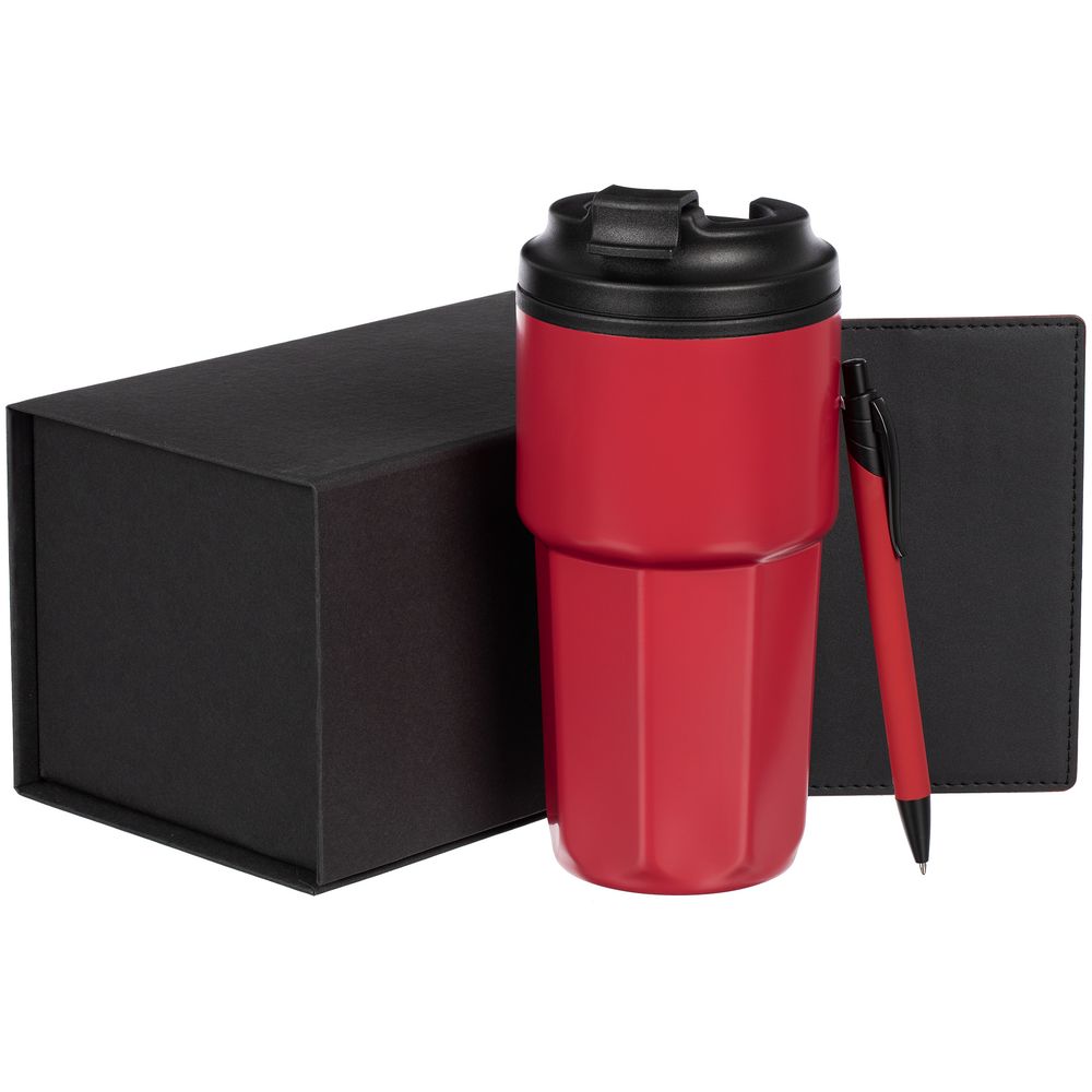 Набор Rumbo, красный с логотипом