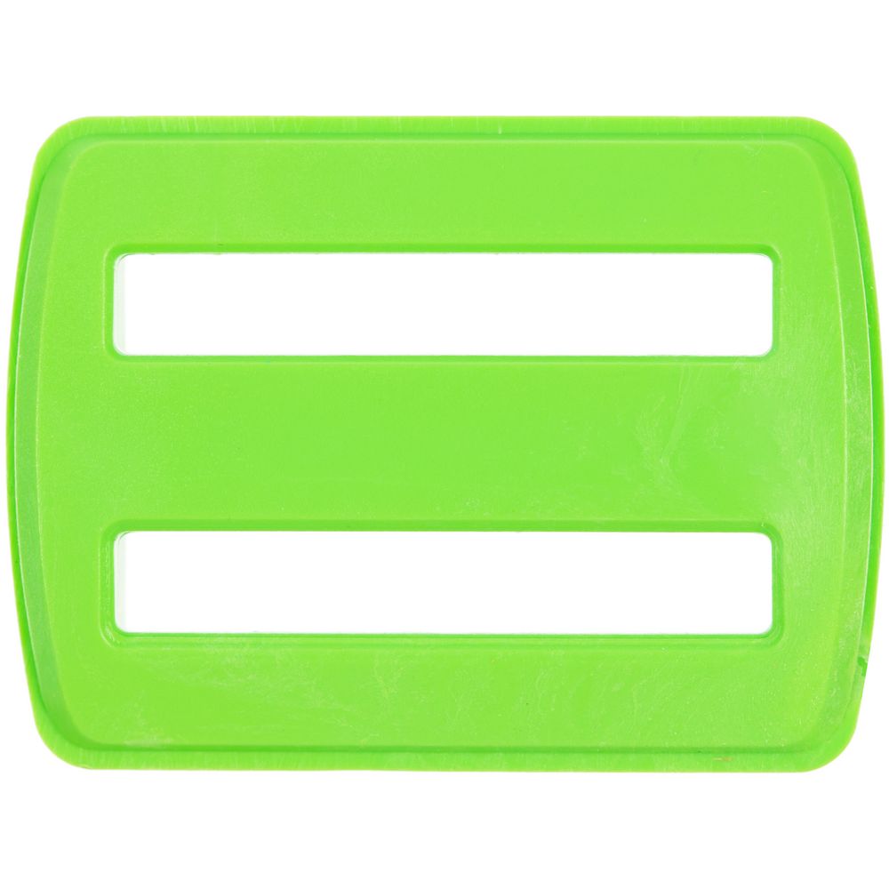 Пряжка — регулятор ремня Fermo, зеленый неон с логотипом