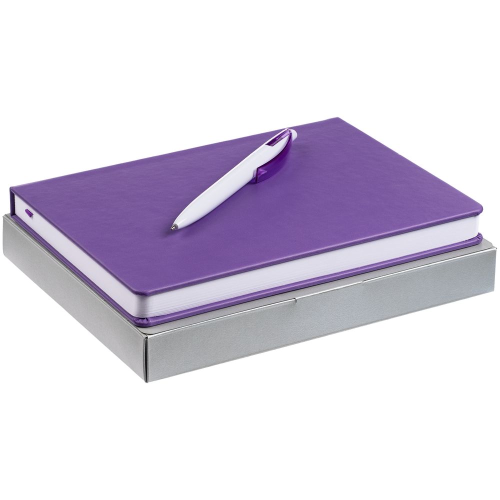 Набор New Latte, фиолетовый с логотипом