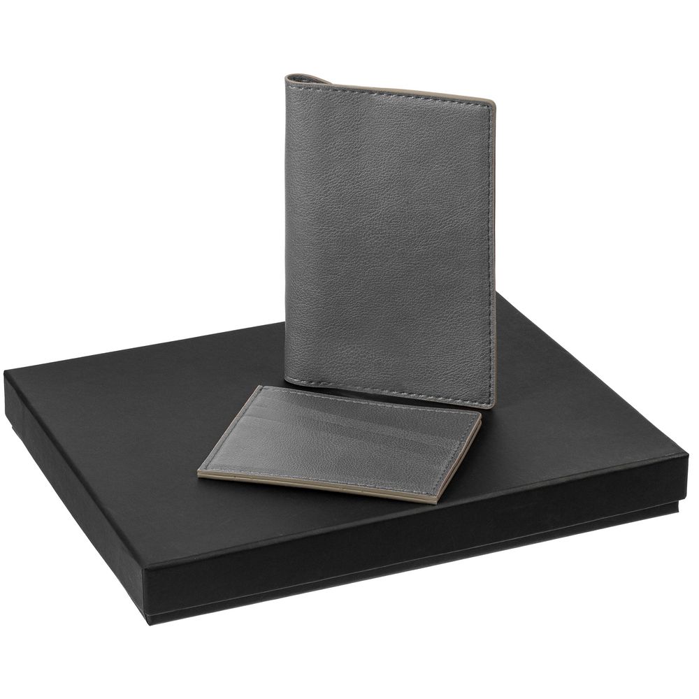 Набор Petrus Mini, серый с логотипом