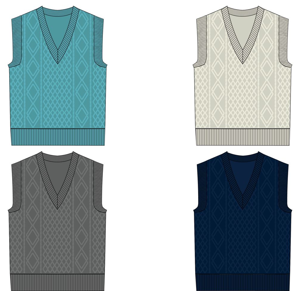 Жилет оверсайз на заказ Tricksy Terra Grand, акрил с логотипом