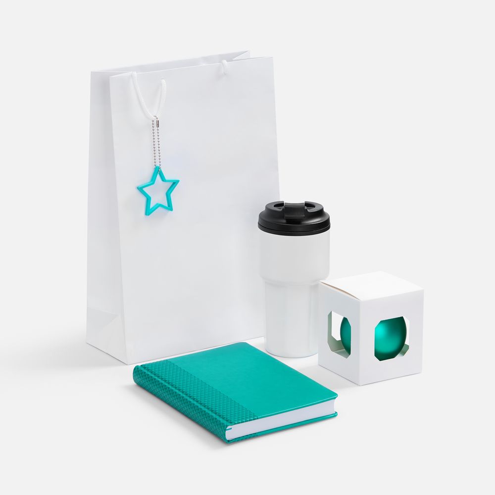 Набор Astrela, бирюзовый с логотипом