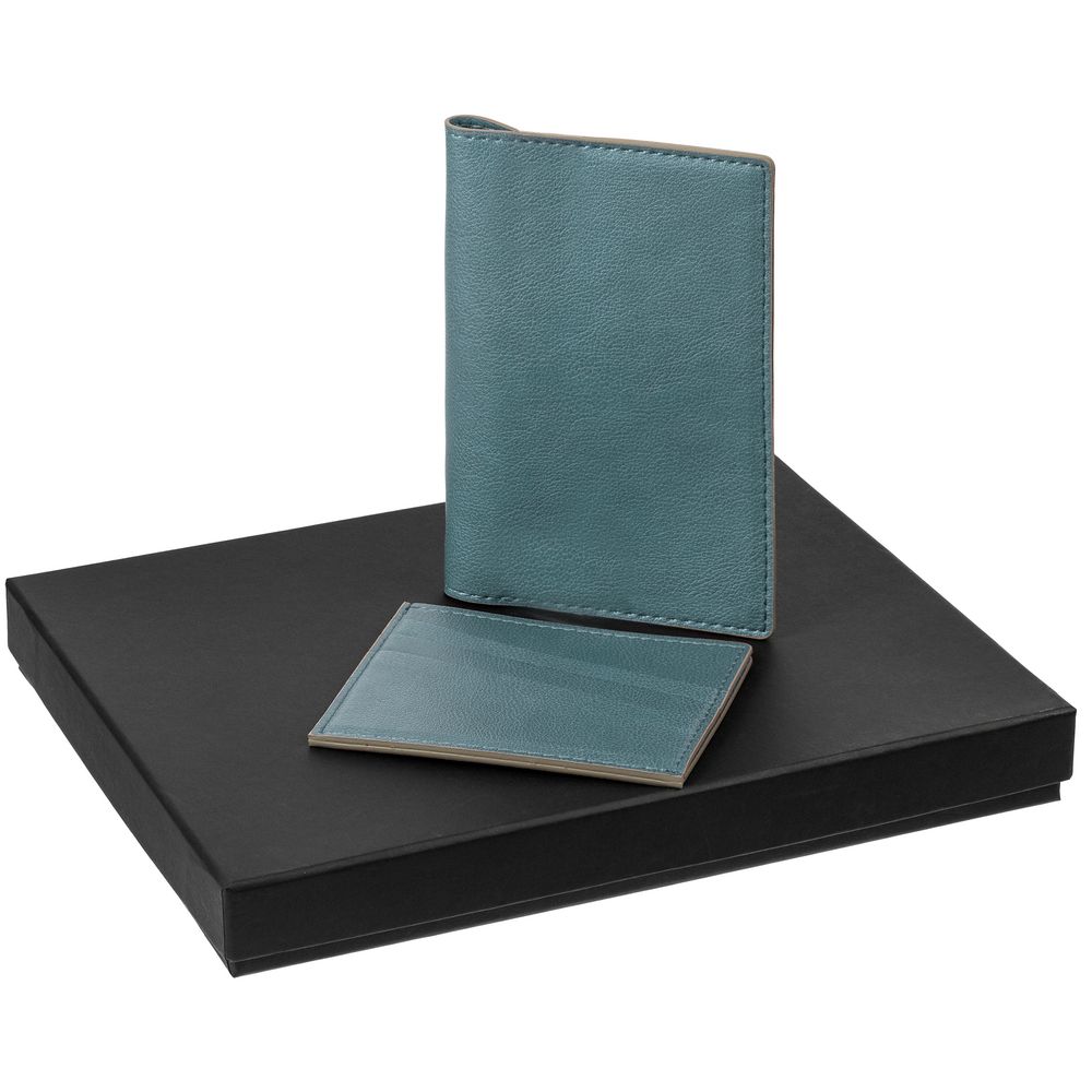 Набор Petrus Mini, голубой с логотипом