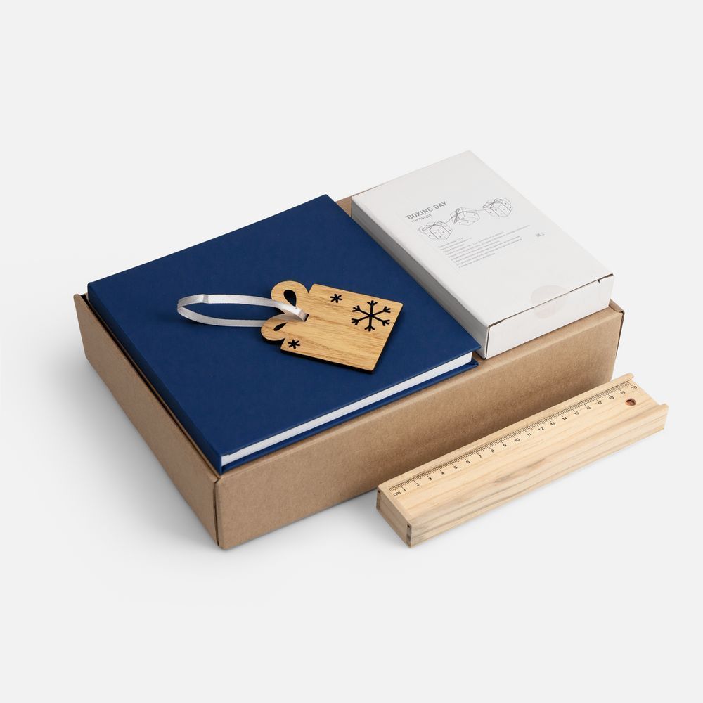 Набор Creativa, синий с логотипом