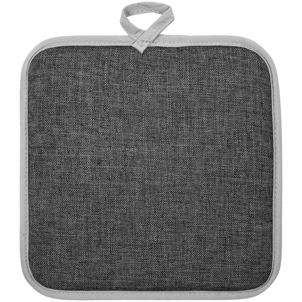 Прихватка Settle In, серая с логотипом
