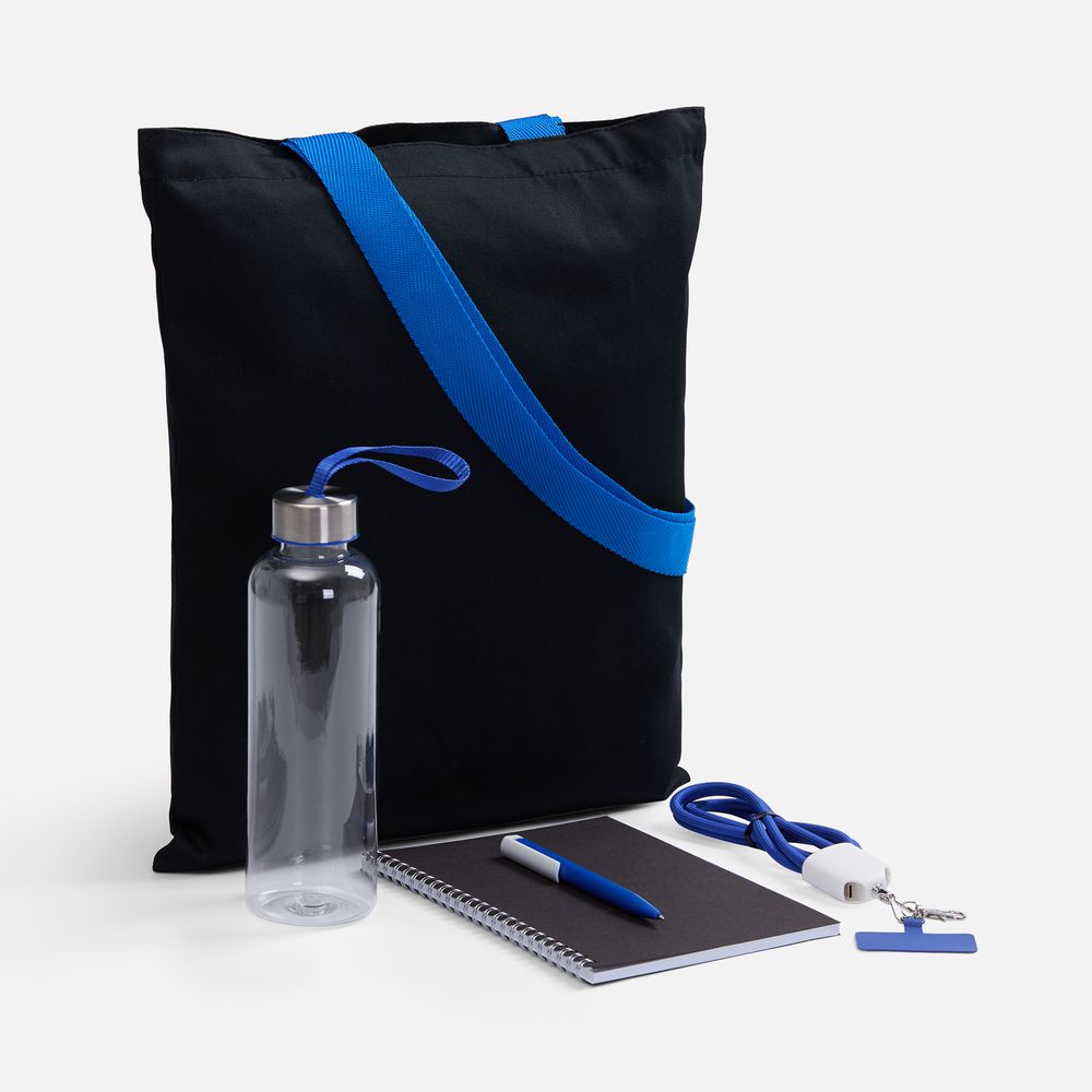 Набор Flowork, синий с логотипом