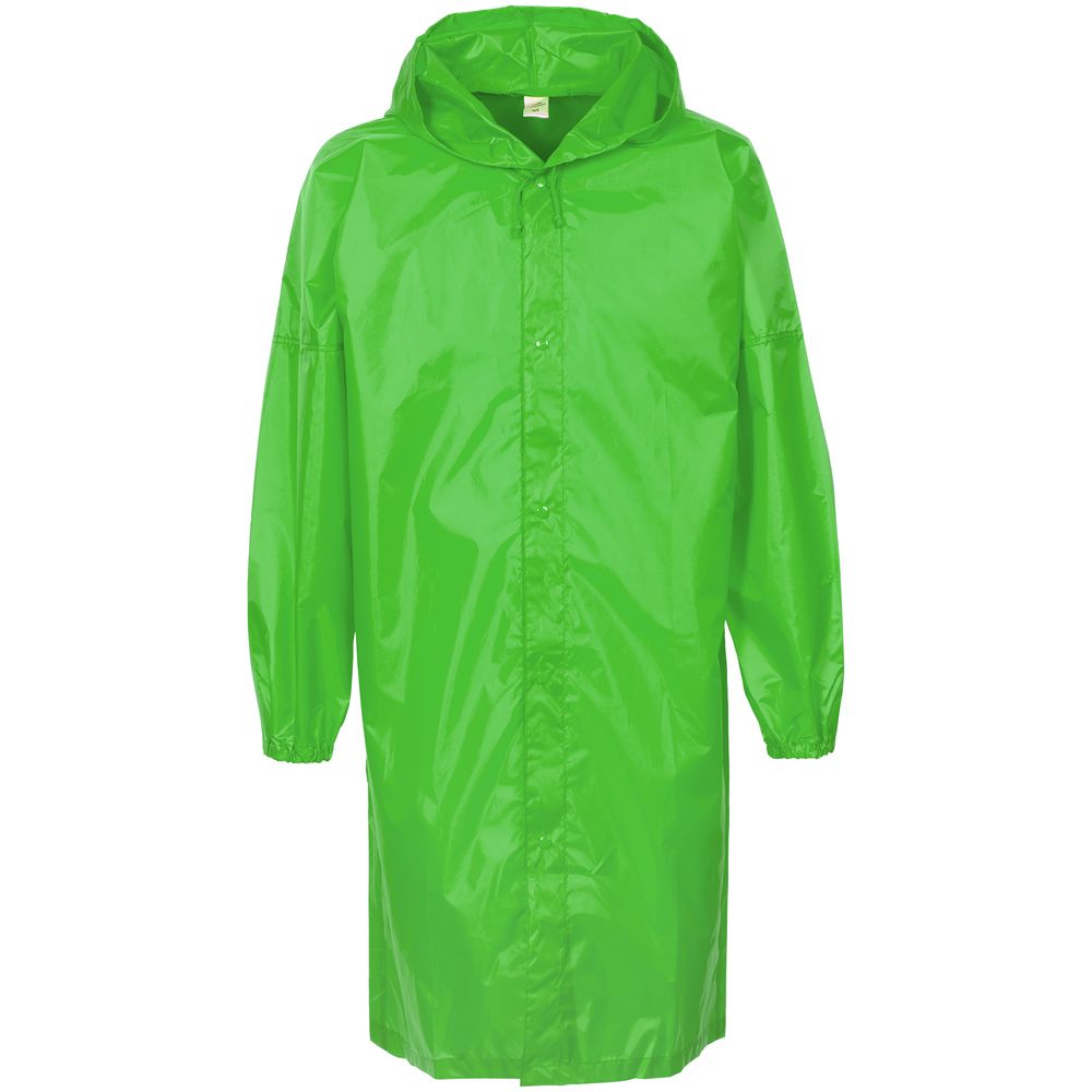 Дождевик унисекс Rainman, зеленое яблоко с логотипом