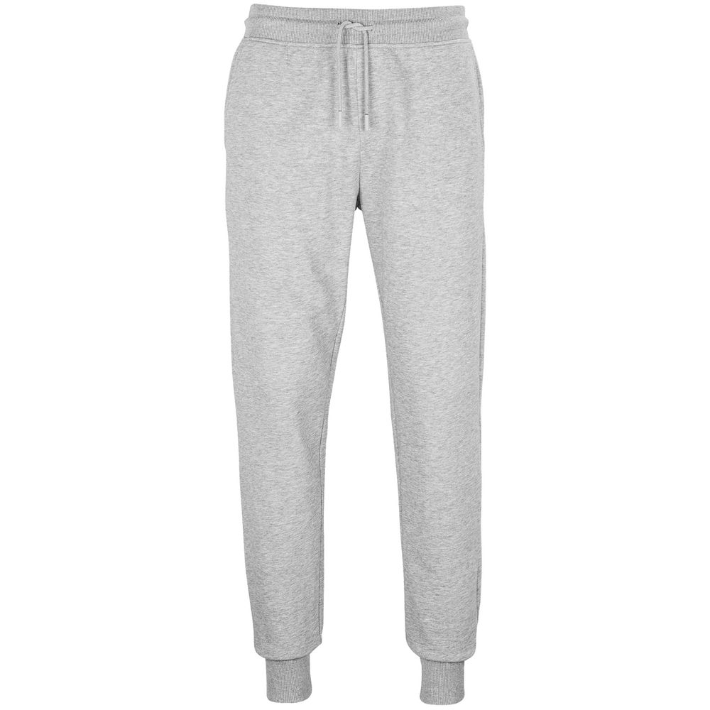 Джоггеры мужские Jet Men, серый меланж с логотипом