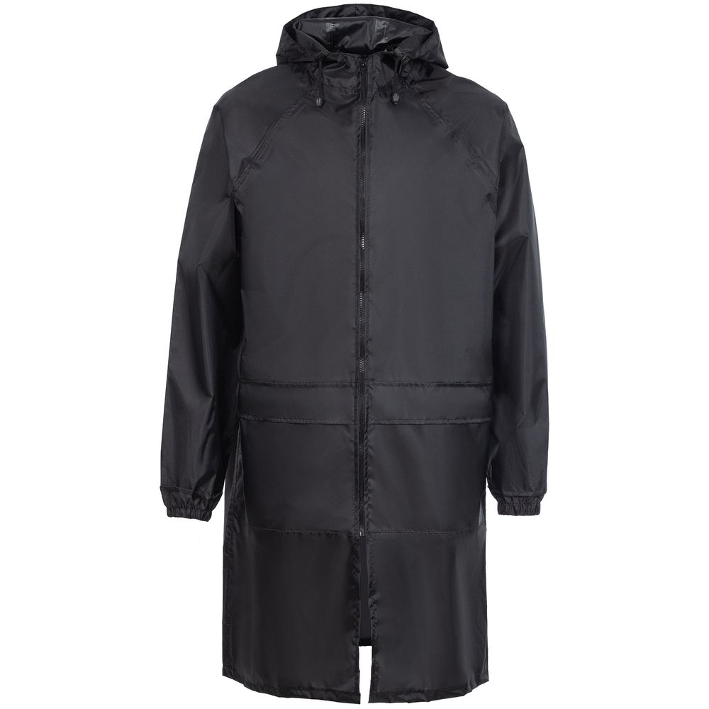 Дождевик Rainman Zip Pro, черный с логотипом