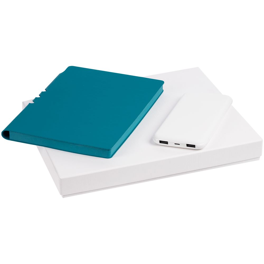 Набор Flexpen Shall Energy, бирюзовый с логотипом