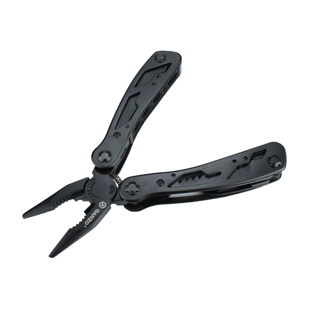Мультитул Ganzo G104, черный с логотипом