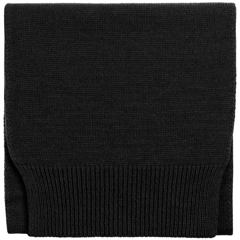 Шарф Cordelia, черный с логотипом