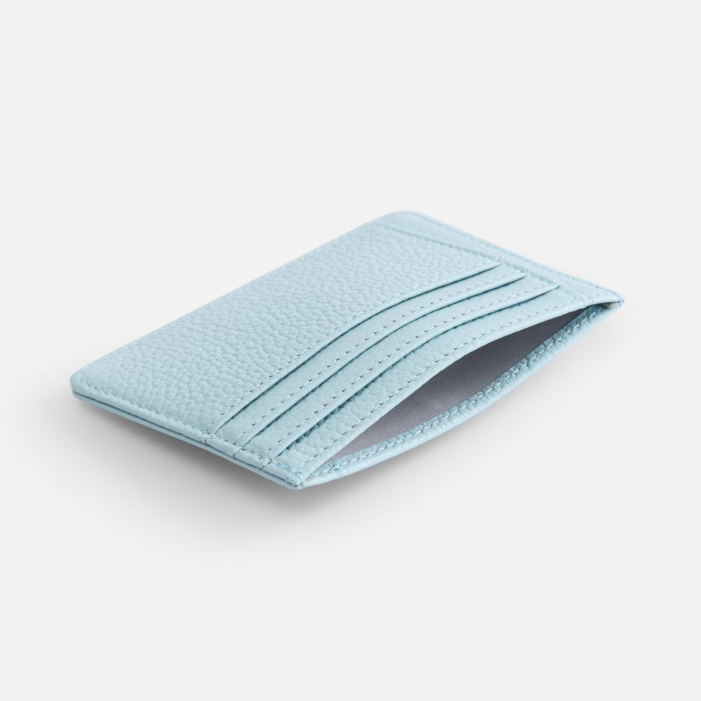 Чехол для карт Unison, голубой с логотипом