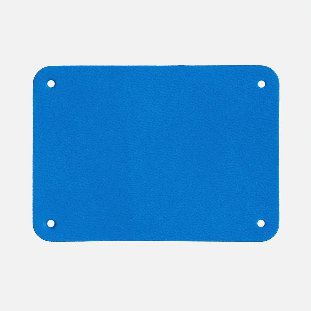 Лейбл Eta Latte, XL, синий с логотипом