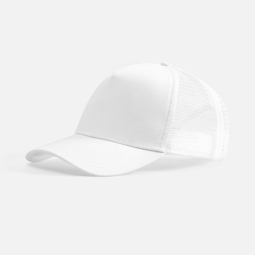 Бейсболка C3, белая с логотипом