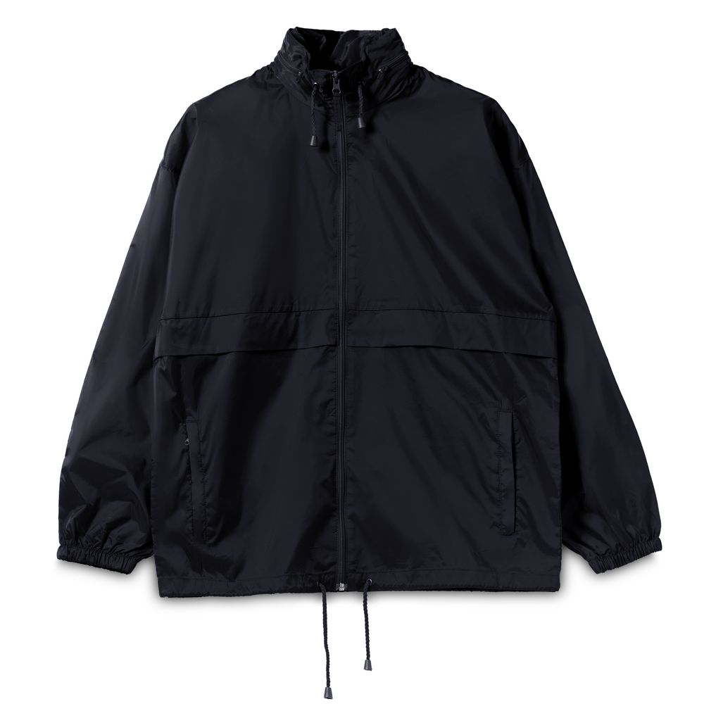 Ветровка из нейлона Surf 210, темно-синяя (navy) с логотипом