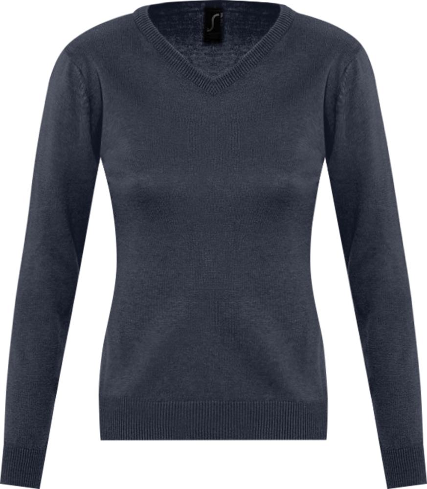 Джемпер женский Galaxy Women, темно-синий с логотипом