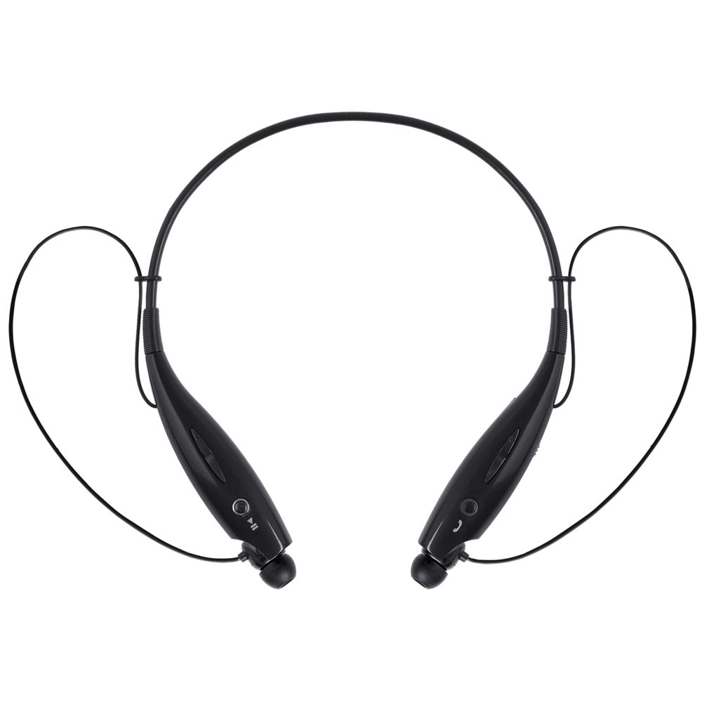 Bluetooth наушники stereoBand, ver.2, черные с логотипом
