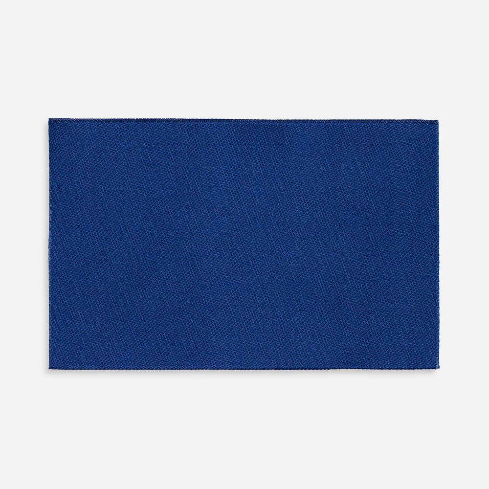 Лейбл тканевый Epsilon, XL, синий с логотипом