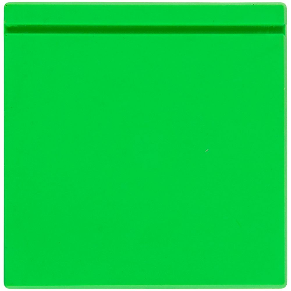 Лейбл из ПВХ Kare, зеленый неон с логотипом