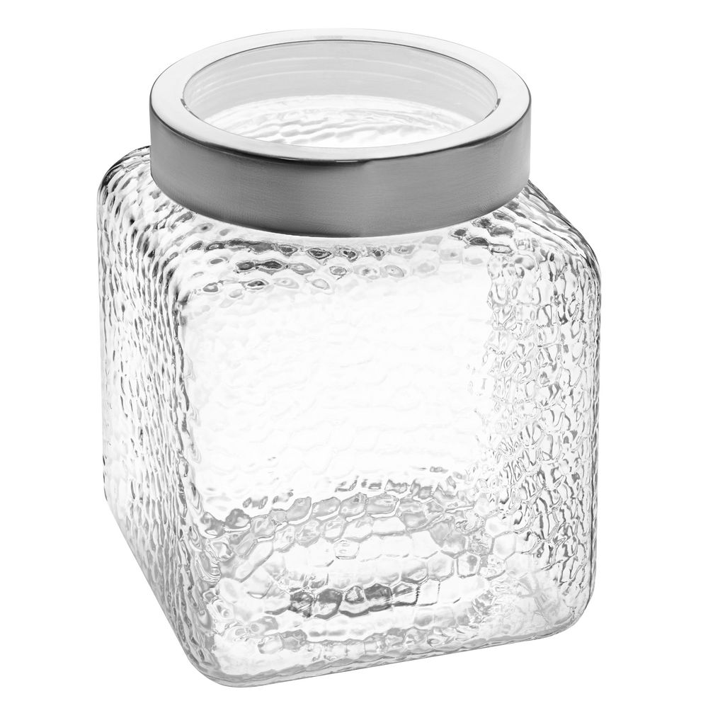 Банка с крышкой Nordic Cube, средняя с логотипом