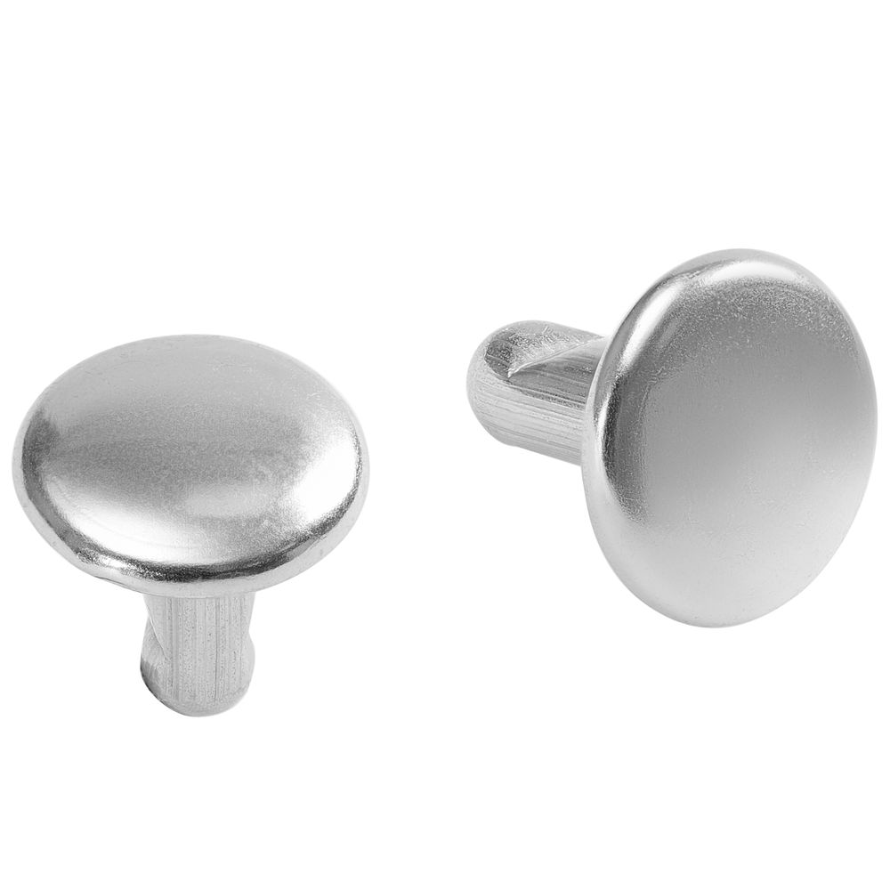 Заклепка Rivet, S, серебристая, ver.2 с логотипом