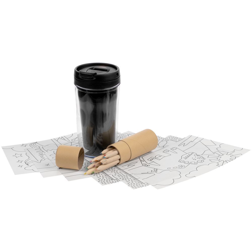 Набор «Я рисую», с карандашами с логотипом