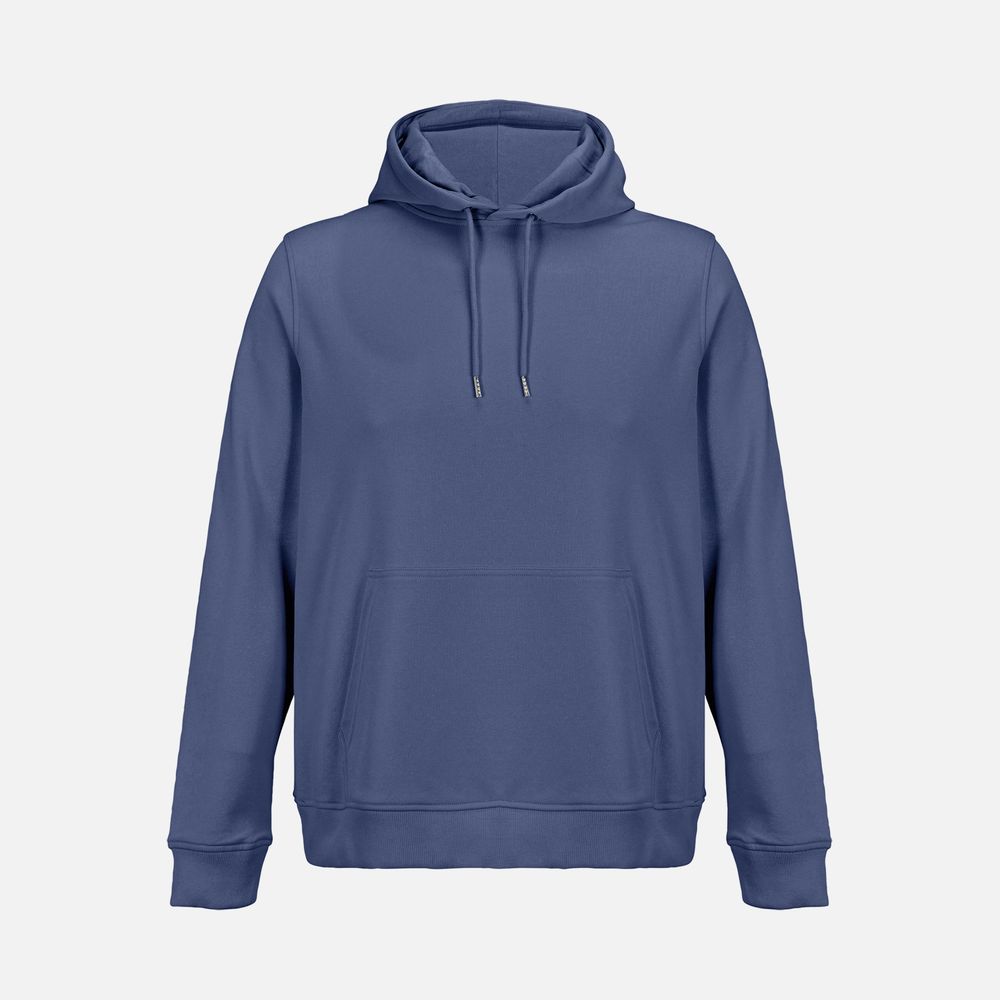 Худи унисекс Constellation, синее (джинс) с логотипом