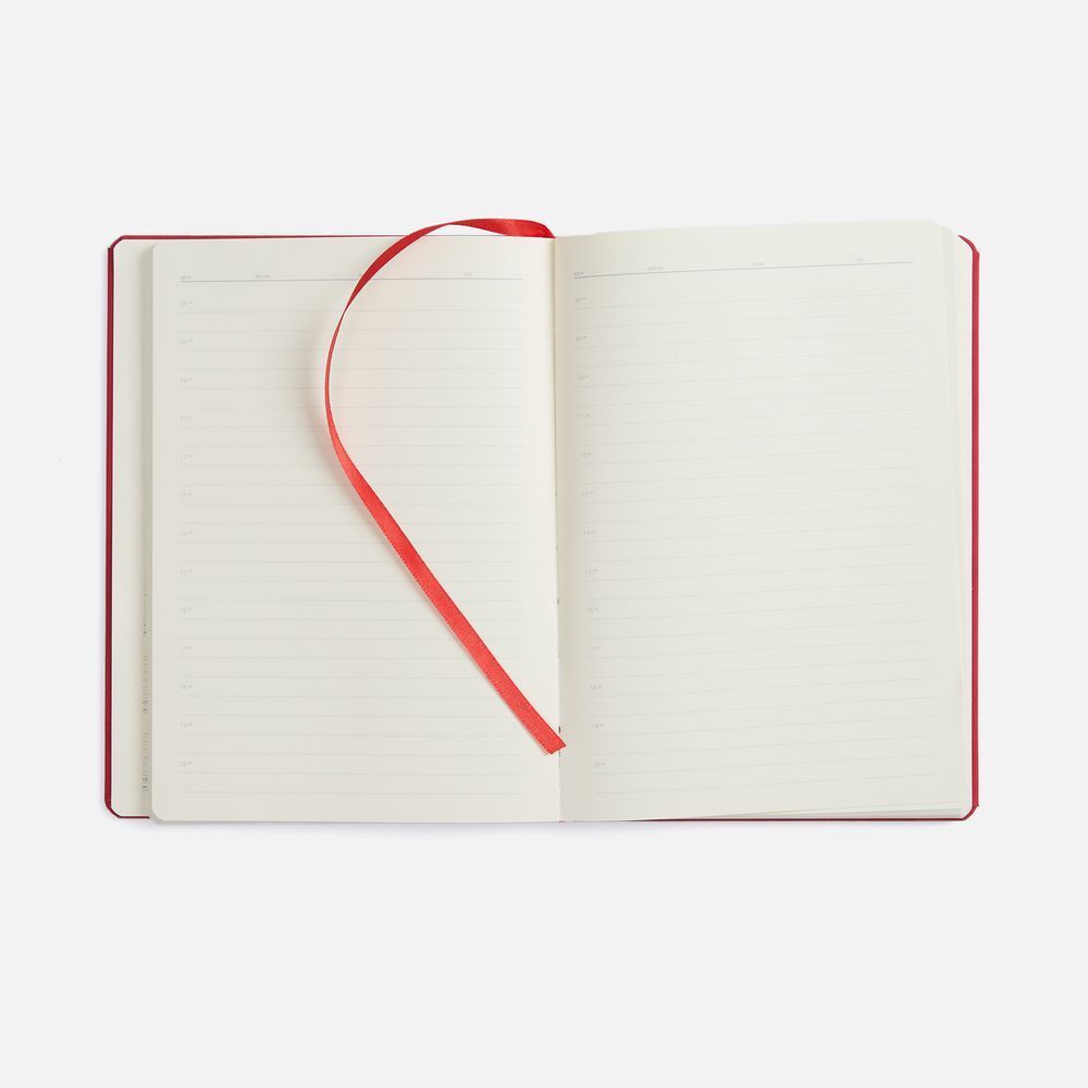Ежедневники с логотипом с печатью логотипа. Ежедневник Urban Hard, недатированный по цене 902 ₽ руб. (артикул 72079.50) Ежедневник Urban Hard, недатированный, красный