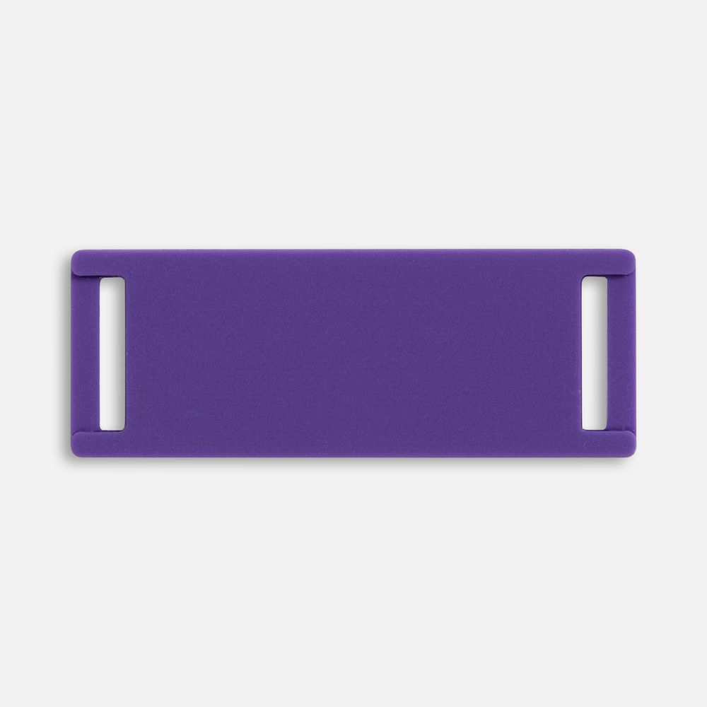 Лейбл из ПВХ Kova, фиолетовый с логотипом