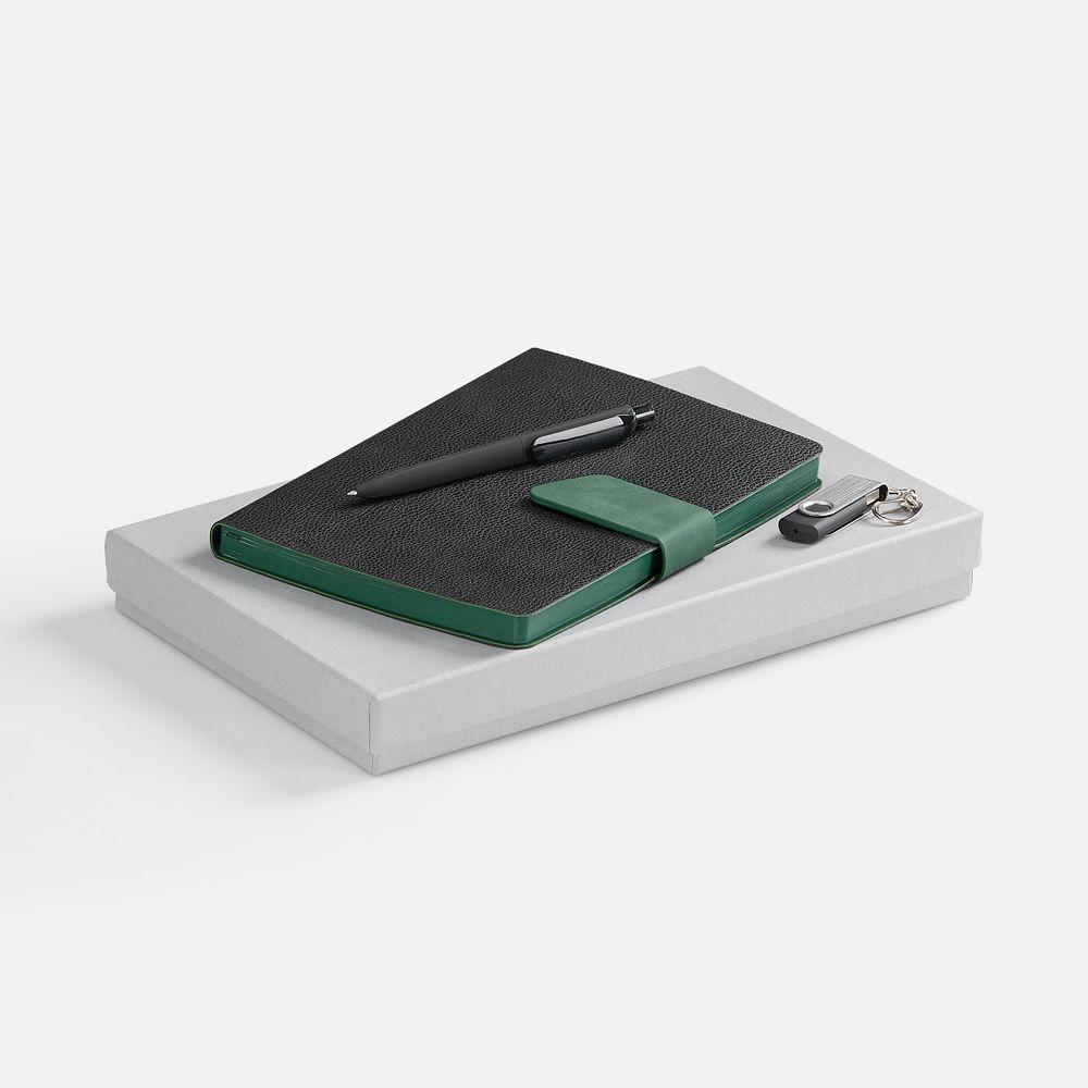 Набор Boom Memory, черный с зеленым с логотипом