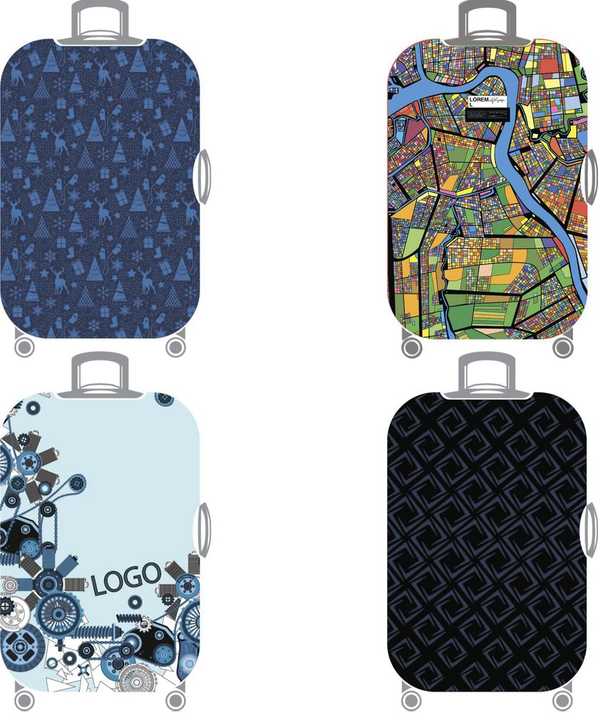 Чехол на чемодан Kansi на заказ, неопрен с логотипом