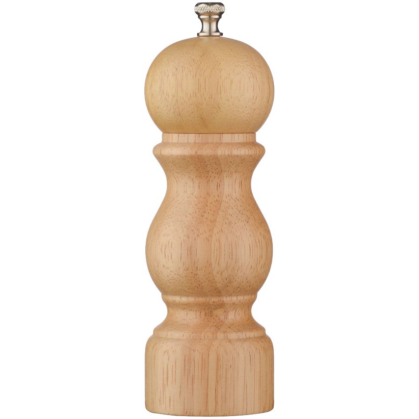 Мельница для перца Wood, малая, неокрашенная с логотипом