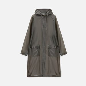 Дождевик RainDrop, серый с логотипом