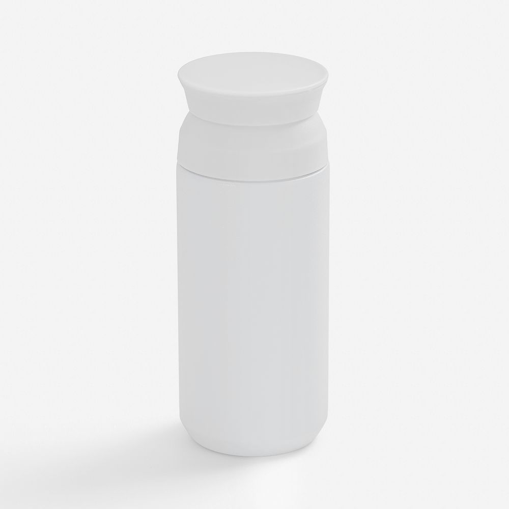 Термостакан Bau с ситечком, белый с логотипом