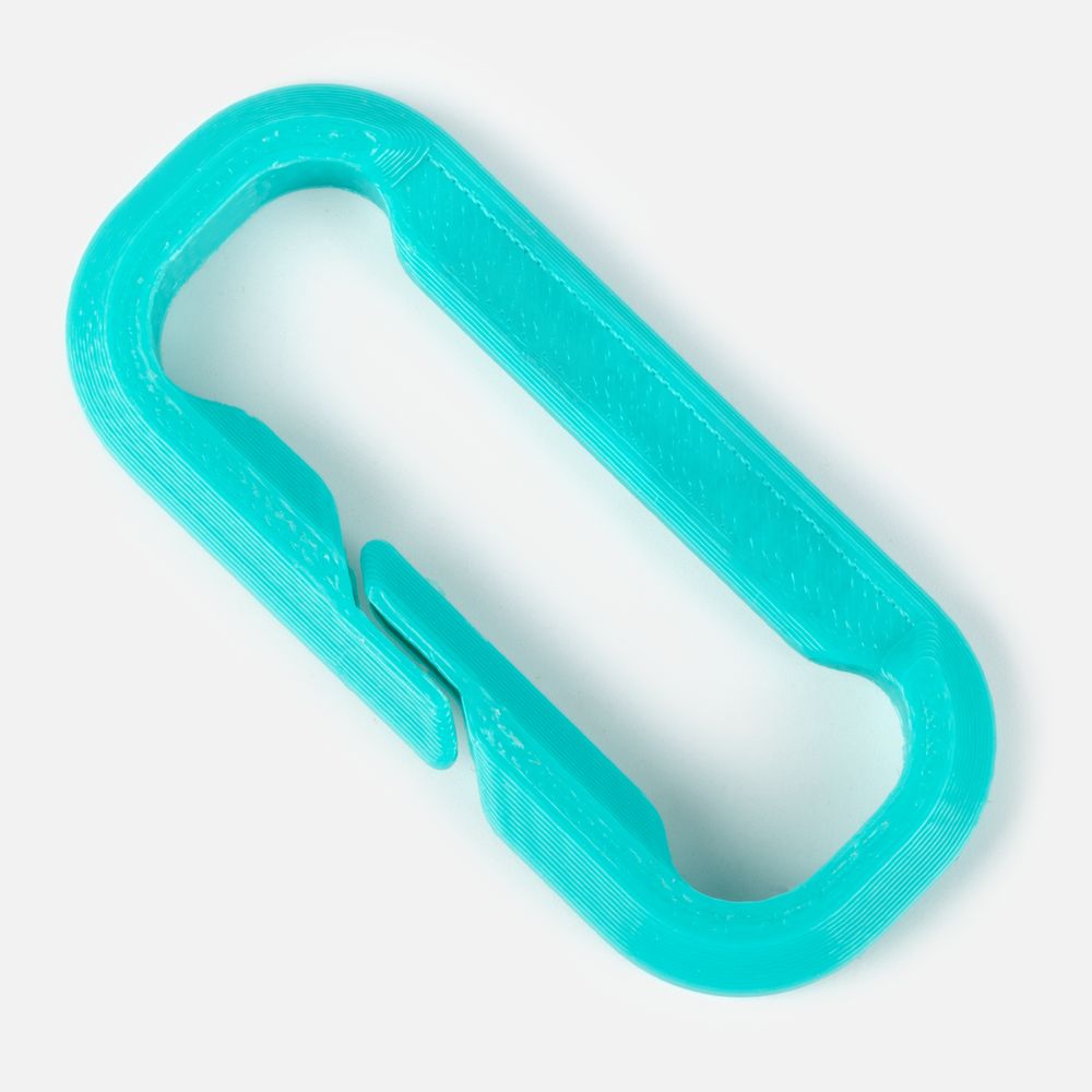 Брелок Impreso, 3D-печать на заказ, прямоугольник с логотипом