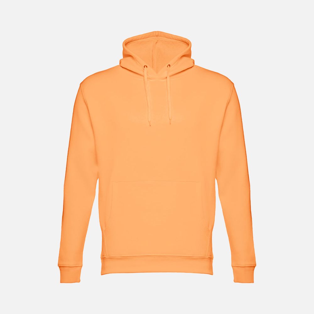 Худи унисекс Phoenix, светло-оранжевое с логотипом