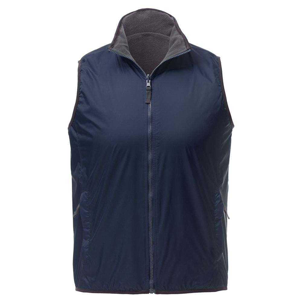 Жилет двусторонний Winner, темно-синий с логотипом