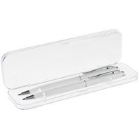 Набор Phrase: ручка и карандаш, белый с логотипом