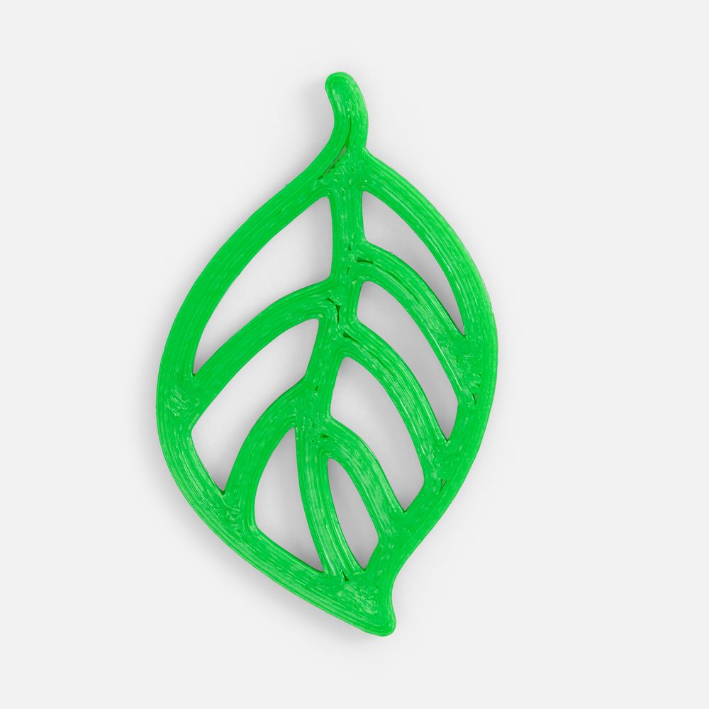 Подвеска Flora, 3D-печать на заказ, лист розы с логотипом