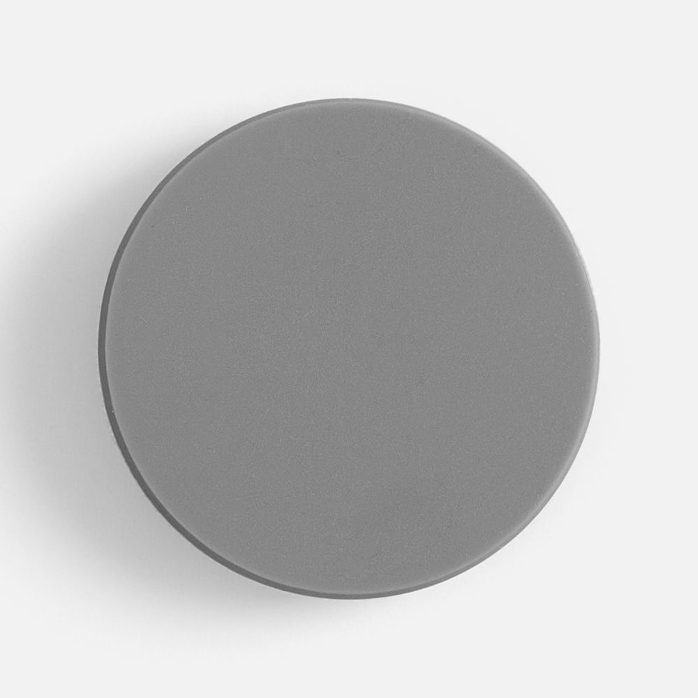 Джибитс из ПВХ «Круг», серый с логотипом