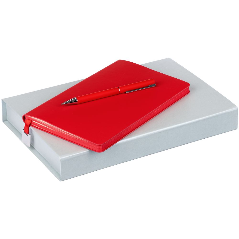 Набор Shall Light, красный с логотипом