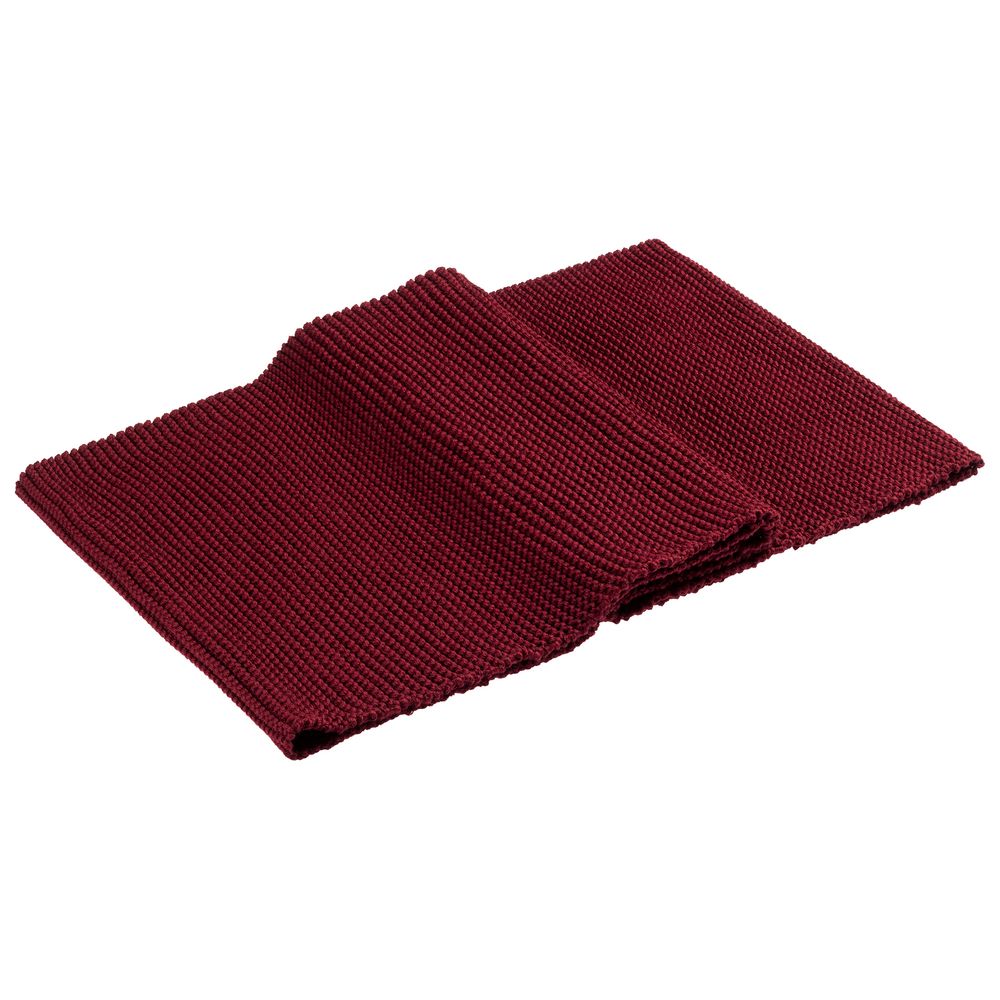 Снуд Brugge, бордовый с логотипом