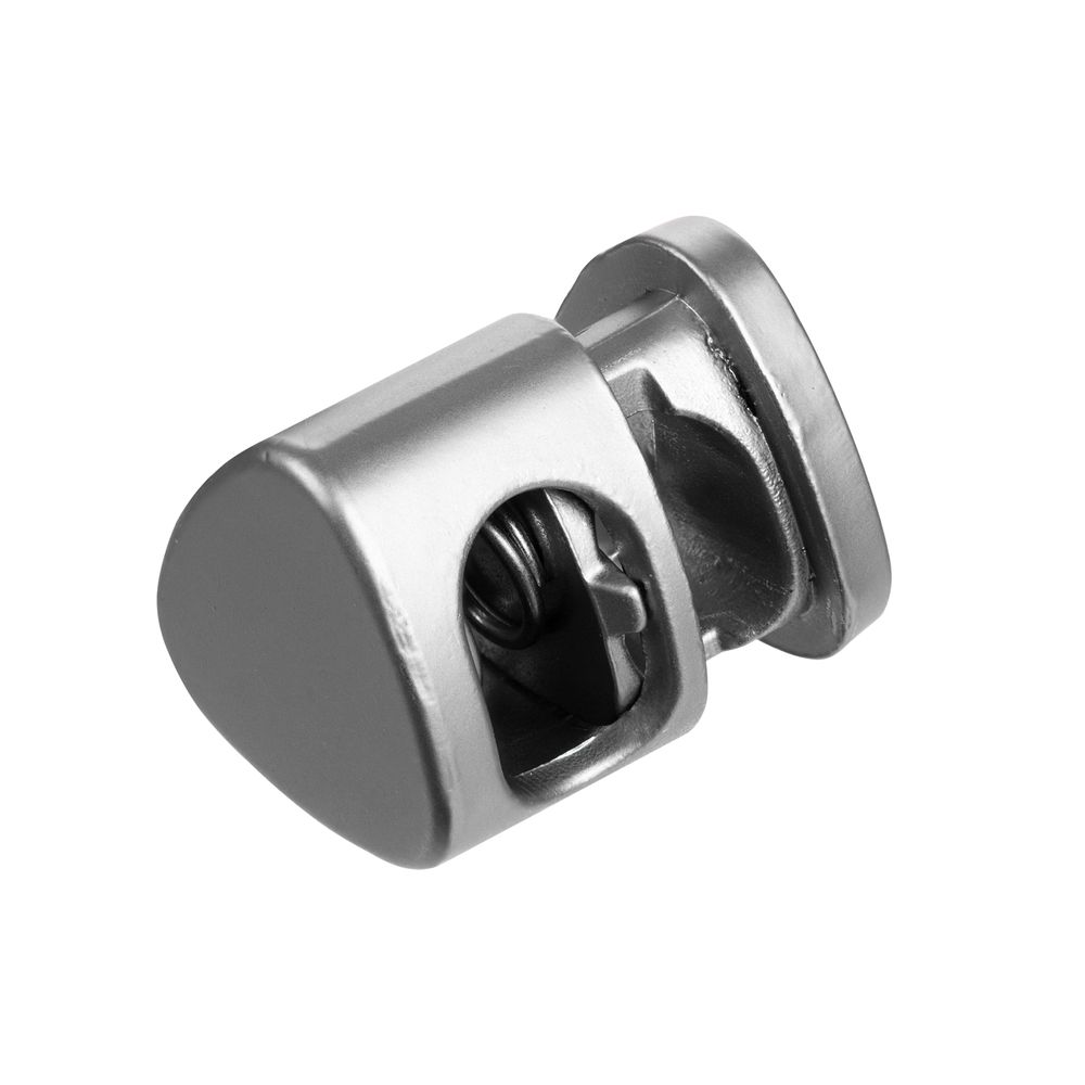 Фиксатор для шнура Natch, M, серебристый с логотипом