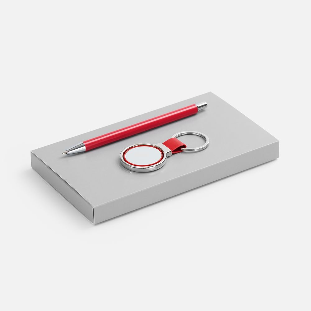 Набор Slim Stalker, красный с логотипом