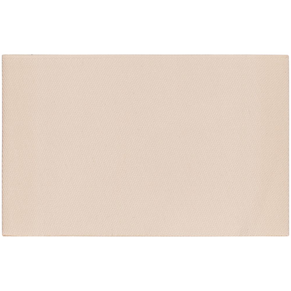 Лейбл тканевый Epsilon, XL, светло-бежевый с логотипом