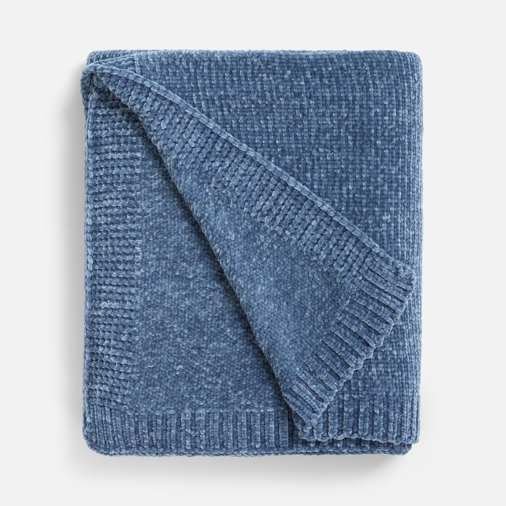 Плед Cozynova, синий с логотипом