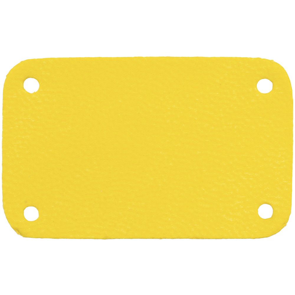 Лейбл Eta Latte, S, желтый с логотипом